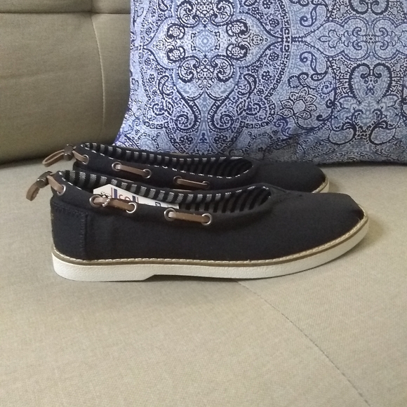 Skechers BOBS Chill Luxe-Ballet Skimmer shoes black NWOT - Picture 8 of 9